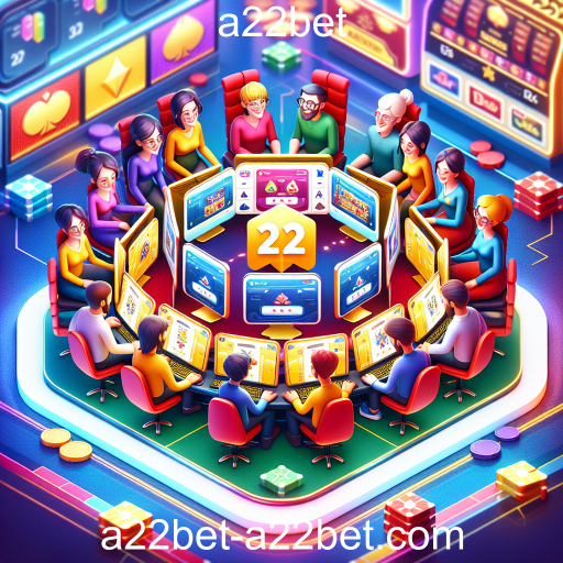 A Importância da Comunidade nos Jogos Online em a22bet
